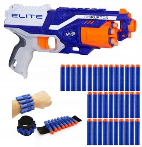  NERF ELITE DISRUPTOR + DODATCI 30 PIKADA I TRAKA