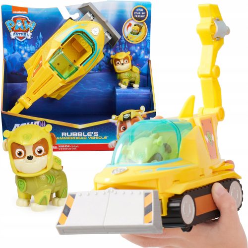  Paw Patrol Aqua vozilo s figurom Rubble