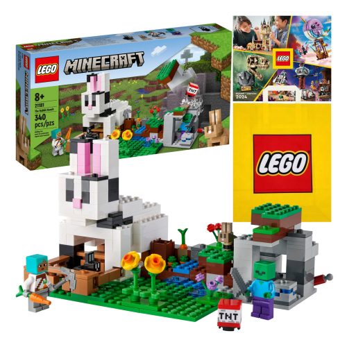  LEGO Minecraft 21181 Farma zečeva + 2 druga proizvoda