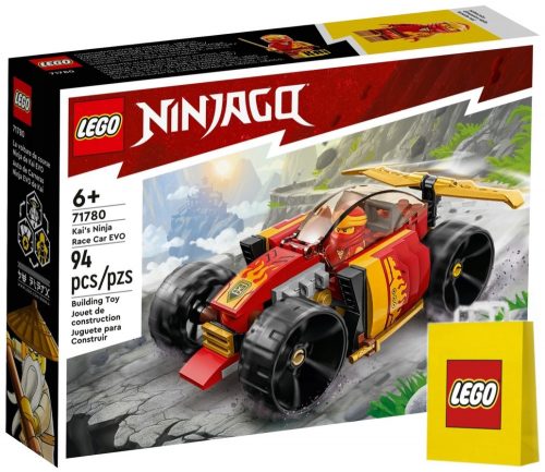  LEGO Ninjago Kaia EVO 71780 Ninja trkaći auto + LEGO papirnata vrećica