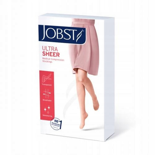  Jobst Ultrasheer Ccl2 kompresijske čarape za koljena crne 3