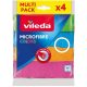  VILEDA krpa 173730 Microfibre COLORS UNIVERZALNA krpa 4 kom.