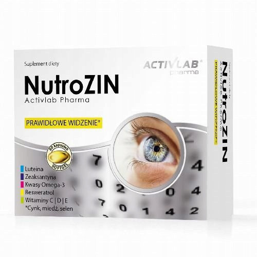  Activlab Pharma Nutrozin dodatak prehrani s lutein kapsulama 60 kom.