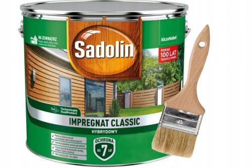  Hibridna impregnacija za drvo Sadolin Classic 9 l