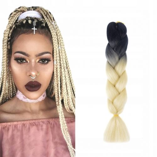  SINTETIČKA UMJETNA KOSA ZA BRAITS BRIDGE DREADS OMBRE BLONDE B34