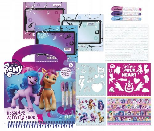  Set predložaka za kreativno crtanje My Little Pony