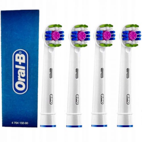  Glave električne četkice za zube Oral-B 3D White, 4 komada