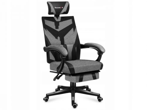  Huzaro Combat 5.0 Grey gaming stolac, crna i siva mreža