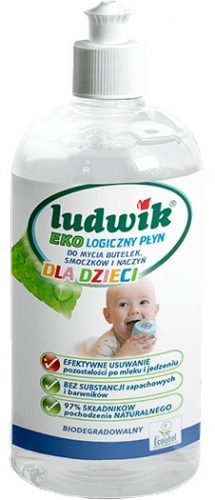  LUDWIK EKOLOŠKA TEKUĆINA ZA ČIŠĆENJE DJEČJIH BOČICA,DUDA I POSUĐA 475 ML