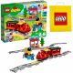  LEGO Duplo 10874 Parni vlak + VP papirnata vrećica LEGO 6315794 Velika