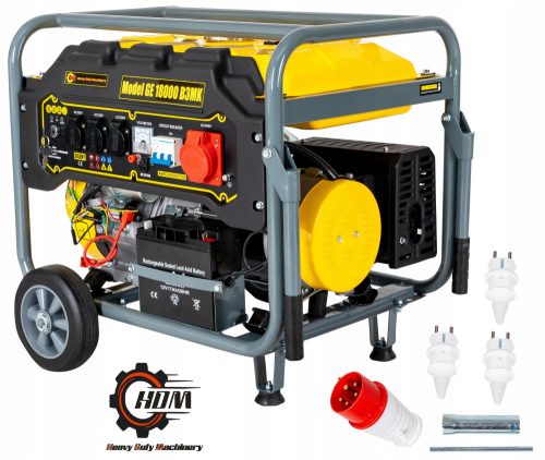  Prijenosni trofazni benzinski generator HDM 13300 W