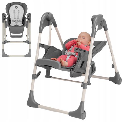  Lionelo Laurice Electric Rocker 2u1 Stolica za hranjenje s trakama