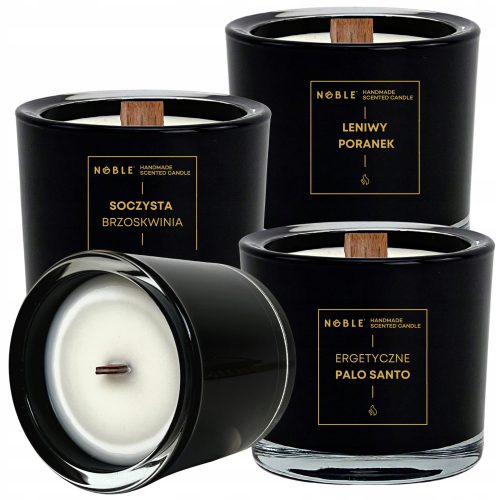 Svijeća s mirisom soje Noble Candle Set 3x210ml Noble 3 kom.