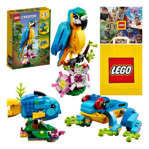  LEGO Creator 3u1 31136 Egzotični papiga 3u1 + 2 druga proizvoda