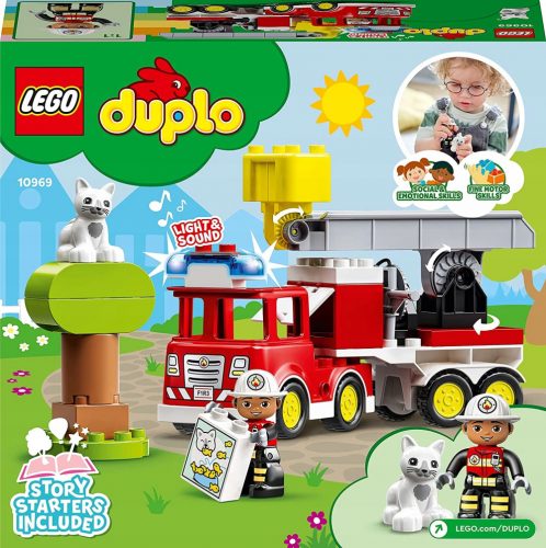  LEGO 10969 DUPLO SPAŠILAČKA OPERACIJA STABLO MAČE VATROGASNI VATROGASNI KAMIONI