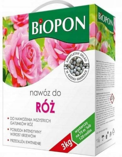  Višekomponentno gnojivo Biopon granule 3 kg 3 l