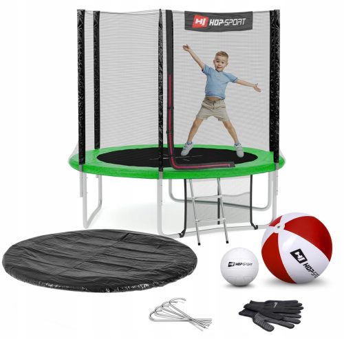 Hop-Sport trampolin s mrežom 244 cm FT 8 (244-252 cm)