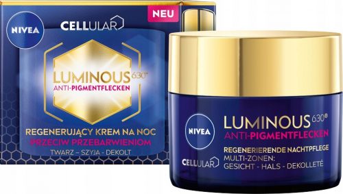  Nivea Cellular Luminous630 NOĆNA krema protiv diskoloracije 50 ml