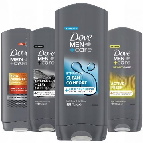  Dove Men Care Gel za tuširanje MIX SET 4 x 400 ml