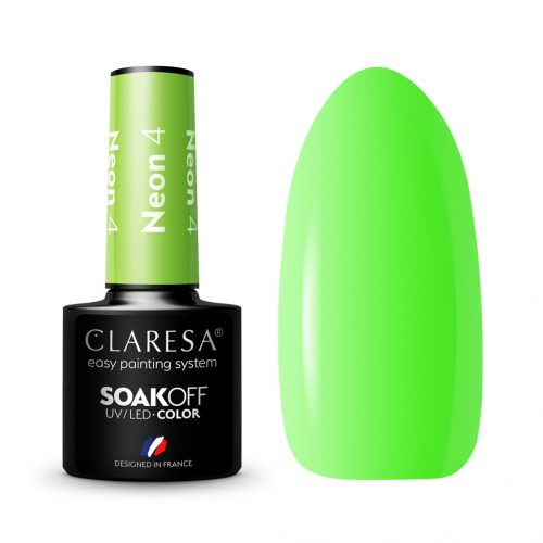  CLARESA NEON GREEN HYBRID POLISH br.4