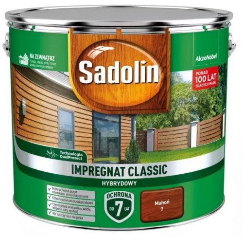  Impregnacija za drvo Sadolin 5327514 Mahagonij 9 l