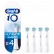  Oral-B iO Ultimate Clean vrh, crni, 4 komada