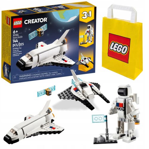  LEGO Creator 3 u 1 31134 Space Shuttle + Papirnata vrećica LEGO 6315786 žuta 24x8x18 cm