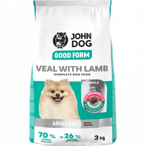  John Dog Good Form teletina mini pasmine 3 kg