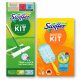  Swiffer Kit Flat Mop Mop 27 cm + Swiffer Duster Kit s 4 rezervna komada