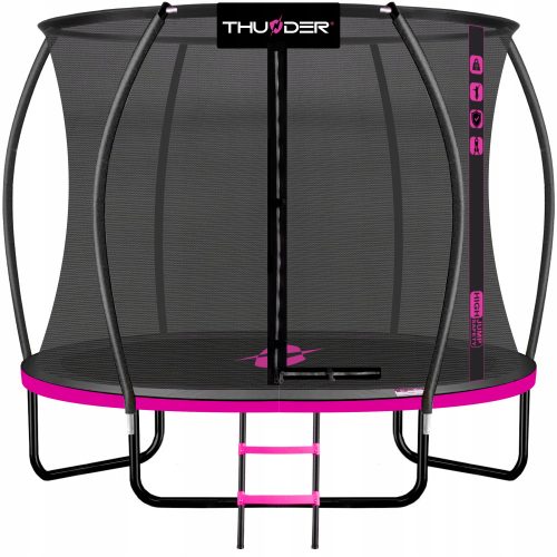 VRTNI trampolin THUNDER INSIDE ULTRA 6FT PINK