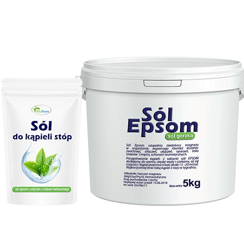  EPSOM SOL 5KG + EPSOM SOL SA ČAJNIM ULJEM