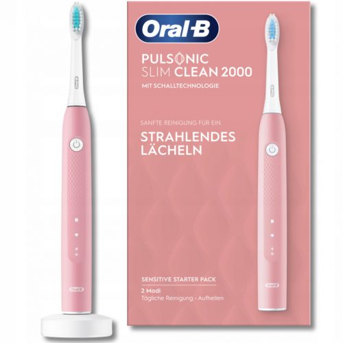  Oral-B Pulsonic Slim Clean 2000 Pink sonična četkica za zube