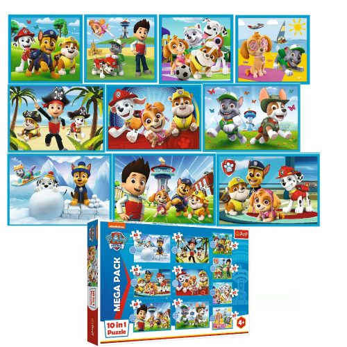  Trefl puzzle 10u1 329 dijelova Pouzdan tim Paw Patrol 96001