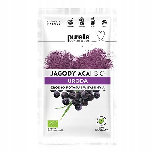  PURELLA Acai bobice ORGANSKI. Gubitak težine. Kalij + vitamin A, zdrava koža 21g