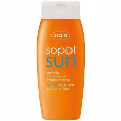  Ziaja Sopot Sun emulzija za sunčanje vodootporna SPF10 150 ml