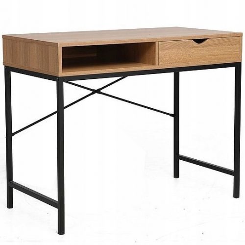  Pravokutni radni stol Signal Desks 95 x 48 x 76 cm, prirodni hrast