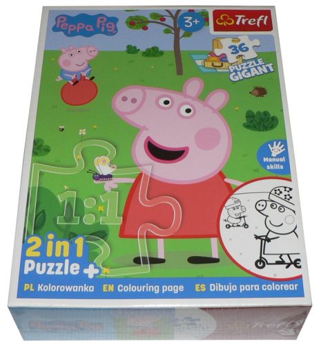  Puzzle TREFL 36 GIANT 58x84 cm PEPPA PIG - 2u1