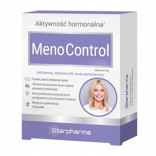  STARPHARMA MENOCONTROL HORMONAL ACTIVITY 30 kaps