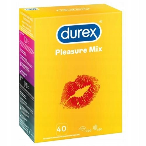  Durex Pleasure Mix stimulirajući kondomi 40 kom