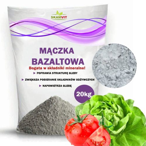  Skamvit bazaltno brašno gnojivo u prahu 20 kg 36 l