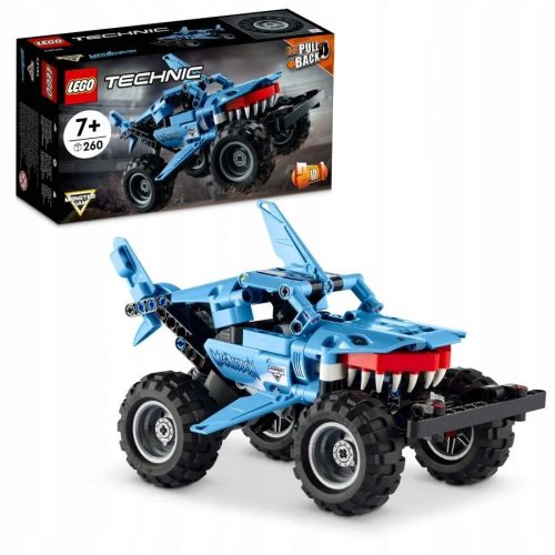  LEGO Technic Auto Monster Truck Terensko vozilo Track Pull Back Drive 6379478