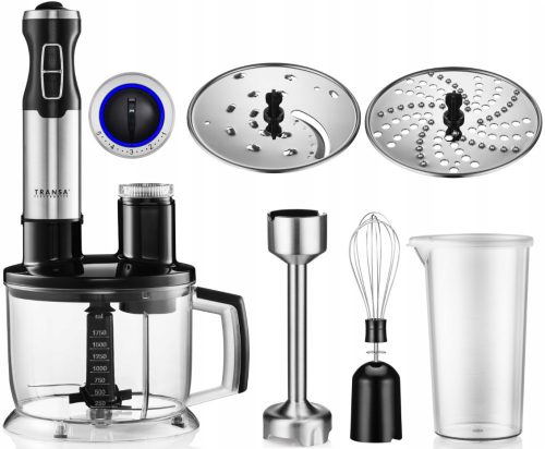  Transa Electronics BlendaFresh 1500 W ručni blender srebrno/siva