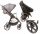  4Baby Stinger Pro graphite kolica + 4baby "Mama Bag" torba 2023 - Graphite