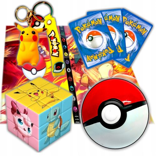  Snažan POKEMON set za poklon + album i kartice