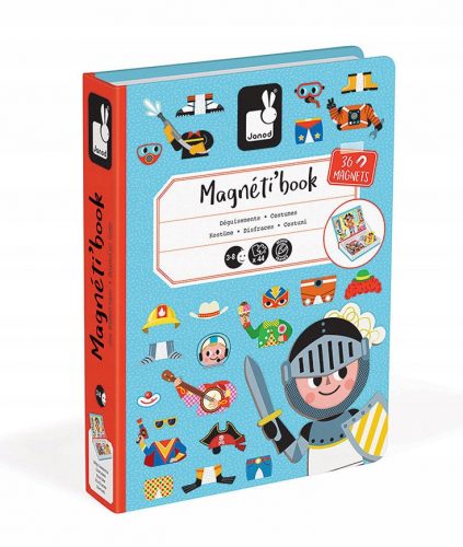  Janod Magnetibook Magnetic Blocks Kostimi Dječaci 36 kom.