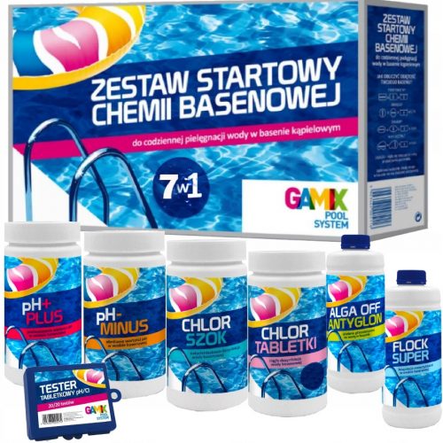 Kemija u bazenu - Klor Gamix set 6 kg