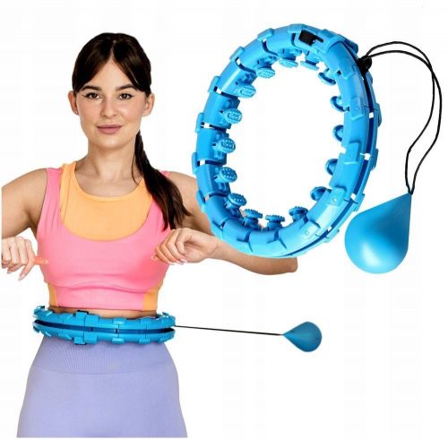 Hula hoop s nitnama One Fitness 42 cm crna