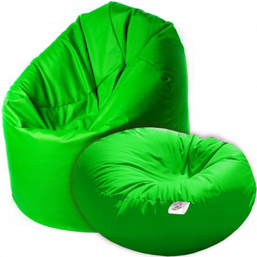  King of Chillout pouffe, nijanse zelene