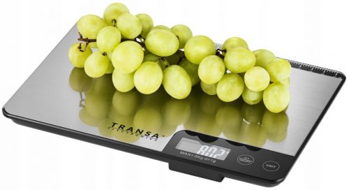  Transa Electronics LineScale kuhinjska vaga srebrna/siva 5 kg