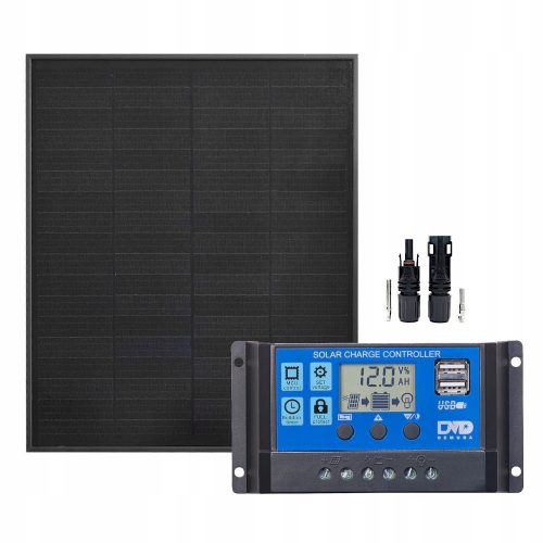 Solarni kit 50W 10A 2xUSB